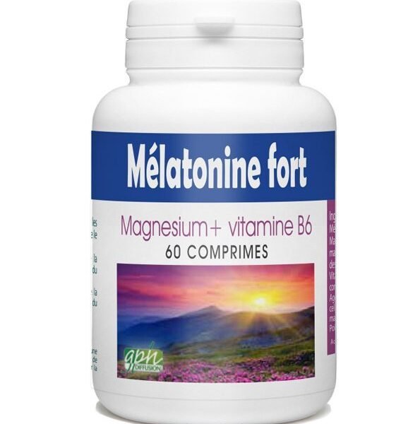 Gph Diffusion Mélatonine Fort – 60 Comprimés