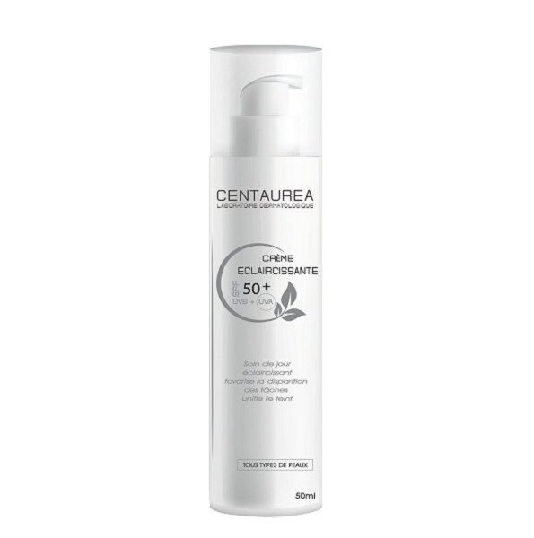 Centaurea Creme Eclaircissante spf50+ 50ml