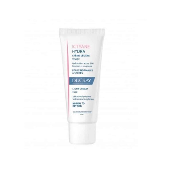 DUCRAY Crème légère Visage Crème hydratante visage peau sèche Ictyane Hydra