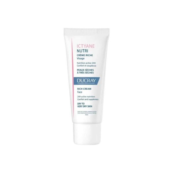 DUCRAY Crème visage peau sèche Ictyane Nutri