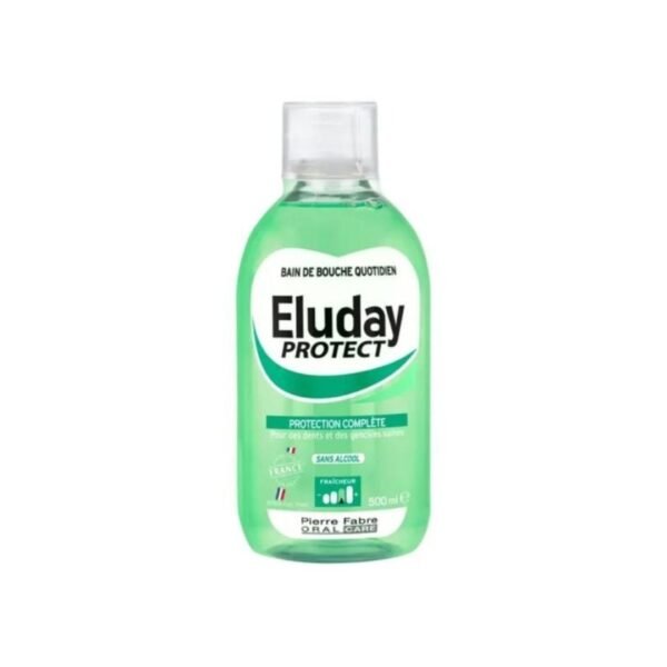 ELUDAY Bain de bouche TROTECT 500ML Solution pour Bain de Bouche – Protection Complète
