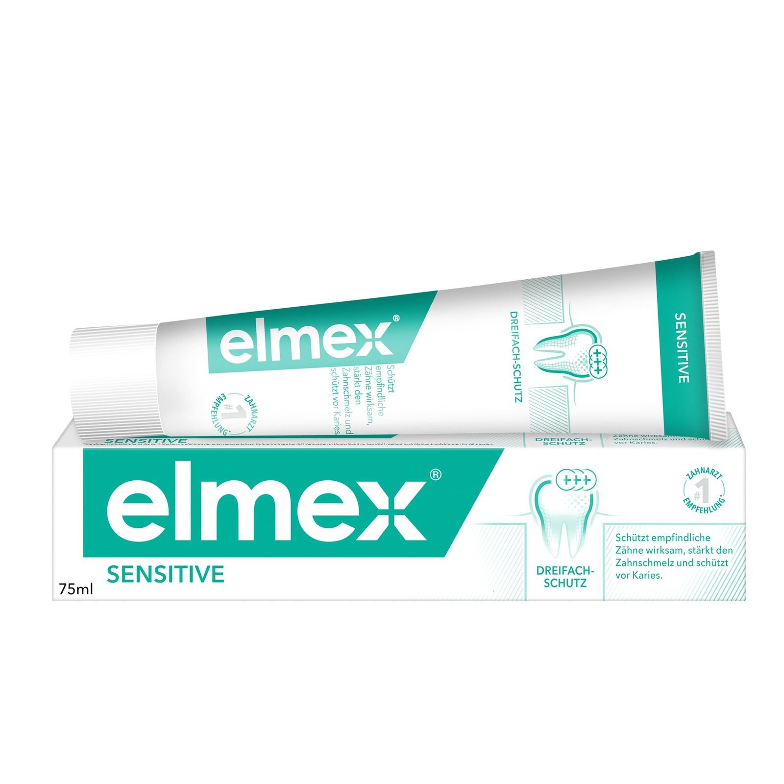 ELMEX-DENTIFRICE-ORIGINAL ELMEX DENTIFRICE SENSITIVE 75ML – Image 1