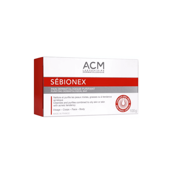 ACM SÉBIONEX PAIN DERMATOLOGIQUE PURIFIANT – 100 G79