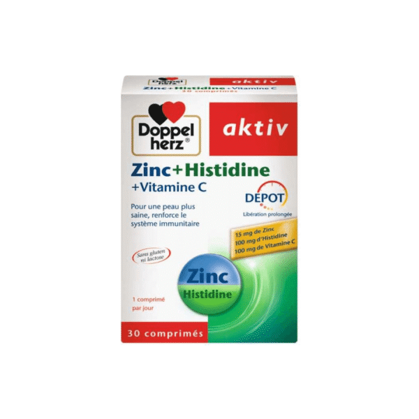 DOPPELHERZ ZINC + HISTIDINE + VITAMINE C