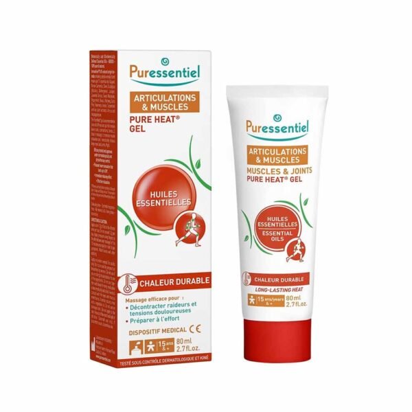 PURESSENTIEL ARTICULATION PURE HEAT GEL 80ML