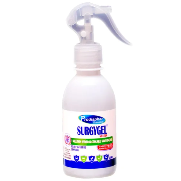SOLUTION HYDROALCOOLIQUE SURGYGEL SPRAY 100 ML