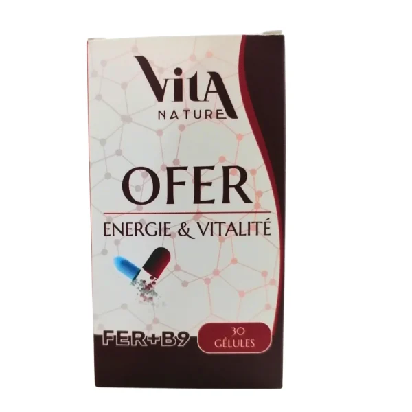 VITA NATURE OFER FER+B9 VILA NATURE 30 GELULES