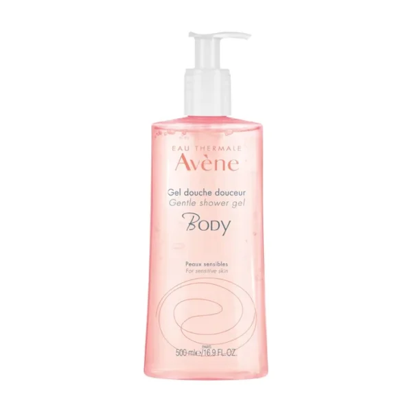 Avène Body Gel Douche Douceur- Visage et Corps - Peaux Sensibles 500ml