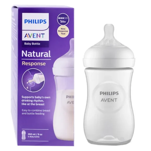 AVENT BIBERON NATURAL RESPONSE 1M+ 2 PIECES 260ML SCY903/02
