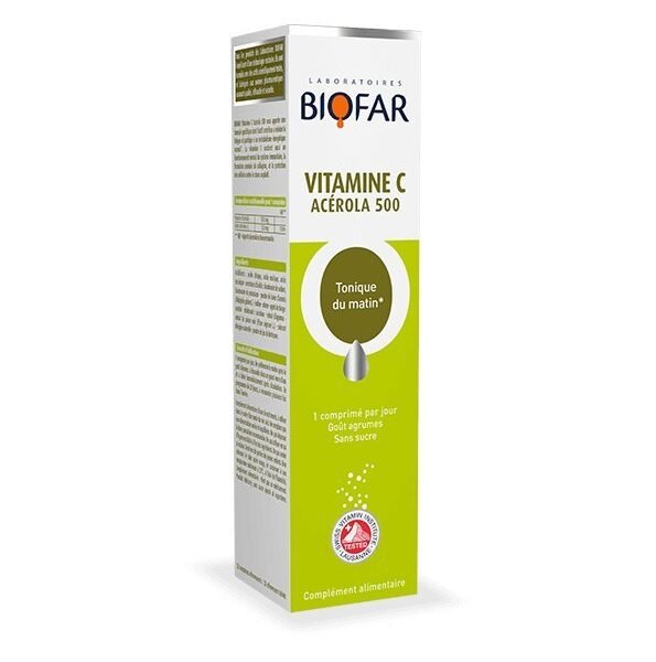 Biofar Vitamine C Acerola 500 20 capsules
