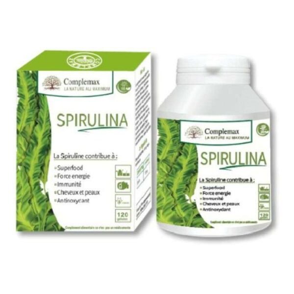 COMPLEMAX SPIRULINE COMP 120 GELULES