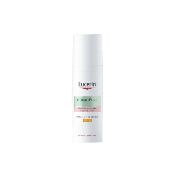 Eucerin DermoPurifyer Oil Control UV Sun Fluid SPF30 – Fluide Solaire Peau Grasse & Acné | Parapharmacie Maroc