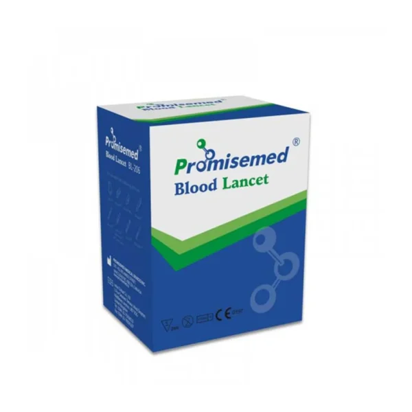 PROMISEMED Lancette 100 Unités Bleu