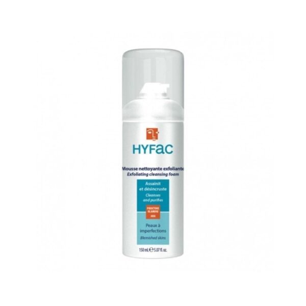 HYFAC MOUSSE NETTOYANTE EXFOLIANTE 150ML