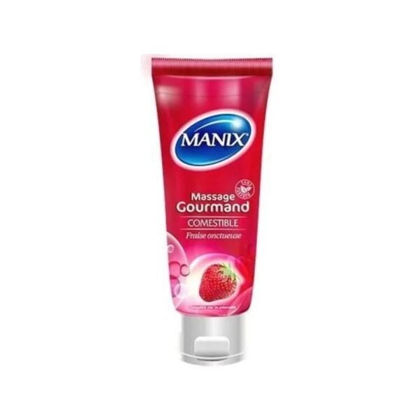 Manix Massage Gourmand Fraise - 200ml