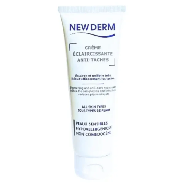 NEW DERM CREME ECLAIRCISSANTE ANTI TACHE 50 ML