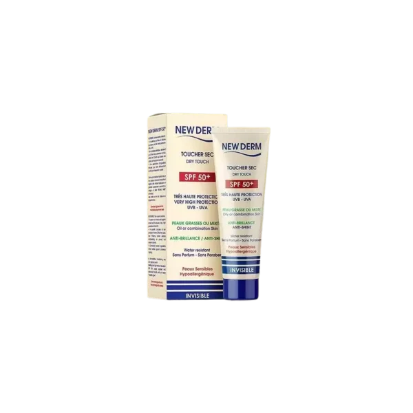 NEW DERM  Nouveau Derm Écran Invisible Toucher Sec SPF50+