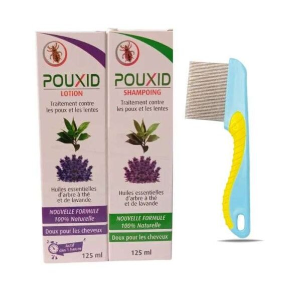 POUXID Pack Anti-Poux (Shamp+Lotion+Peige)