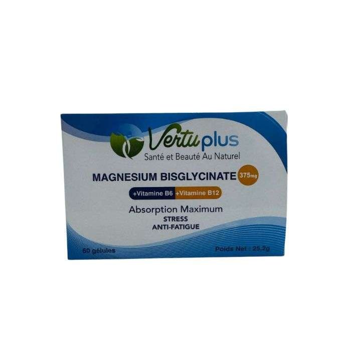 vertuplus-vertuplus-magnesium-bisglycinate-375mg-60-gelules-bien-etre-et-equilibre-emotionnel VERTUPLUS MAGNESIUM BISGLYCINATE 375MG 60 GELULES – Image 1