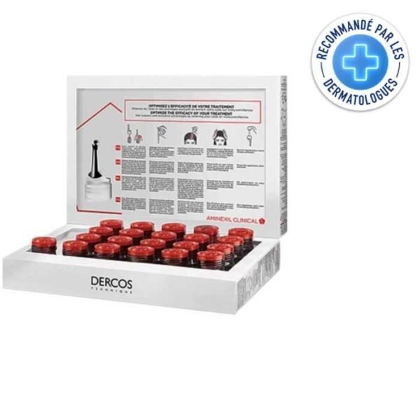 Vichy Dercos Aminexil Clinical 5 Femmes – Cure Anti-Chute Cheveux