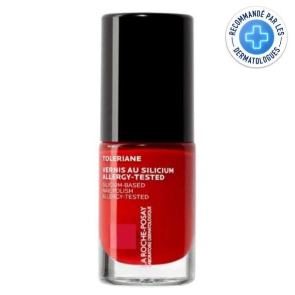 TOLERIANE Vernis Silicium Rouge Parfait – La Roche-Posay | Ongles Forts et Brillants
