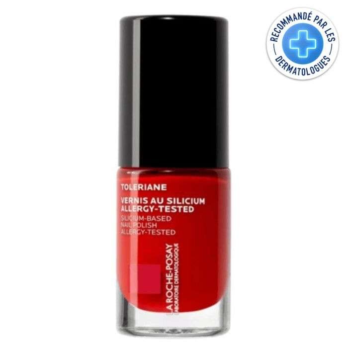 la-roche-posay-la-roche-posay-toleriane-vernis-silicium-rouge-parfait-vernis-et-soins-des-ongles TOLERIANE Vernis Silicium Rouge Parfait – La Roche-Posay | Ongles Forts et Brillants – Image 1