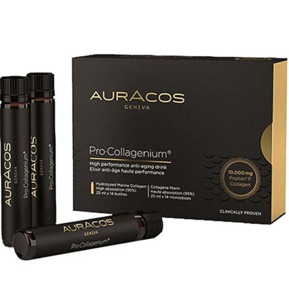 Auracos Geneva Pro Collagenium – 25ml x 14 Monodoses – Peau & Anti-Âge