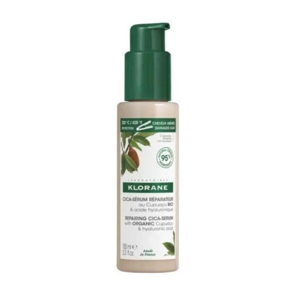 Klorane Cica-Sérum au Cupuaçu BIO – Cheveux Secs et Fragilisés –100 ml