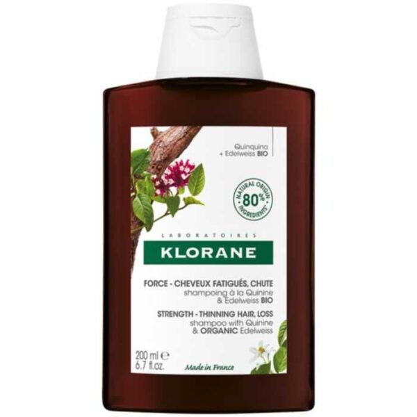 Klorane Shampoing à la Quinine et aux Vitamines B - 200 ml