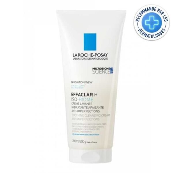 La Roche-Posay Effaclar H Crème Lavante Hydratante Dermo-Apaisante 200 ml