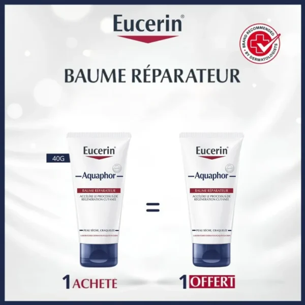 EUCERIN AQUAPHOR BAUME REPARATEUR CUTANE 40 G =1 Offert