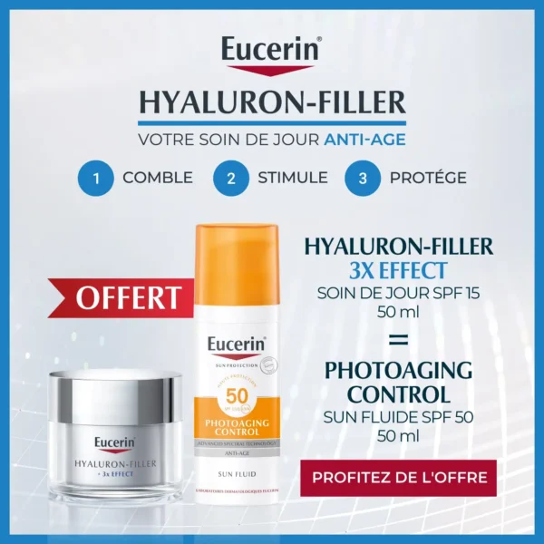 PACK Anti-Âge Hyaluron-Filler 3X Effect Nuit + Ecran Anti-Age 50ml Offert